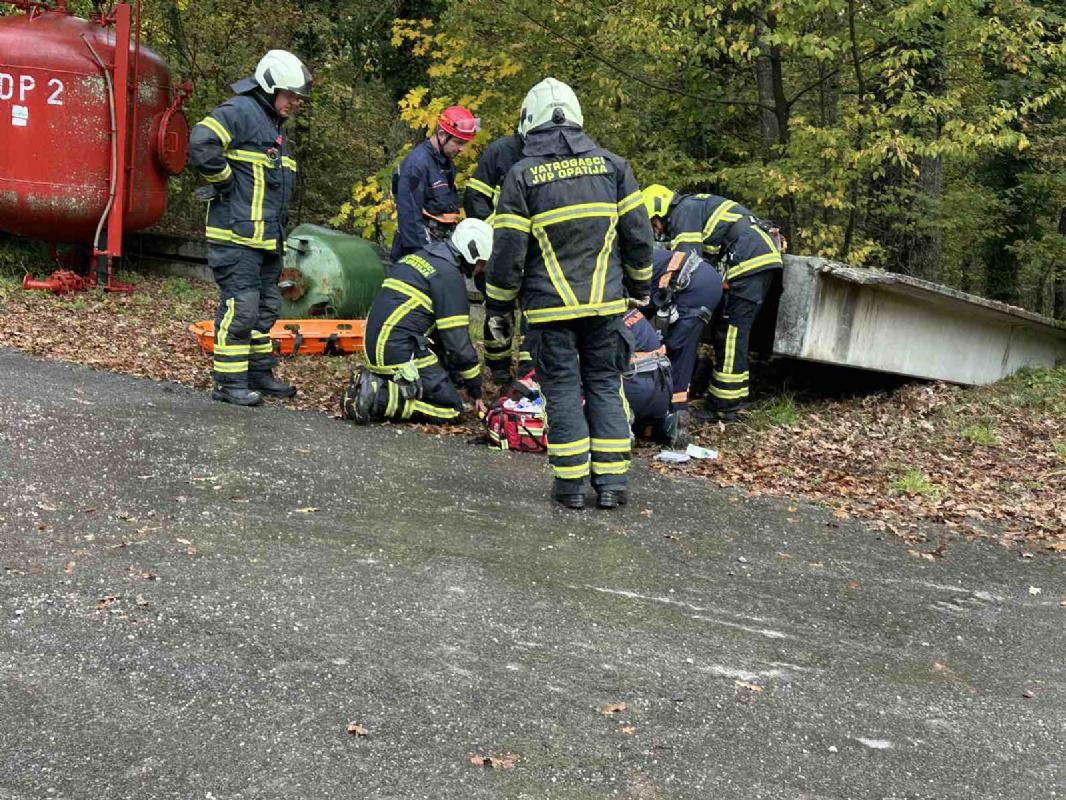 Vježba odgovora na posljedice potresa