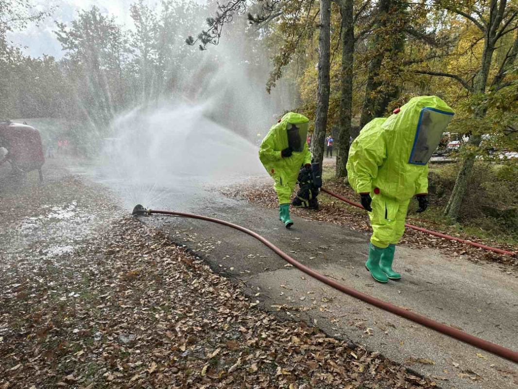Vježba odgovora na posljedice potresa
