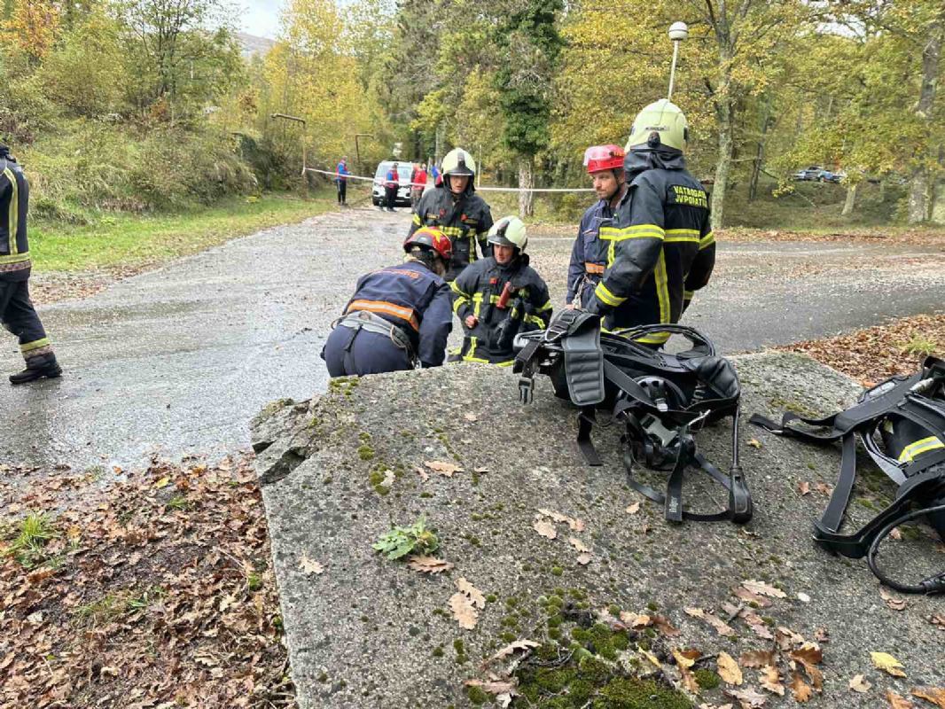 Vježba odgovora na posljedice potresa