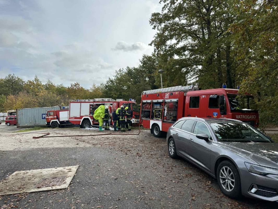 Vježba odgovora na posljedice potresa