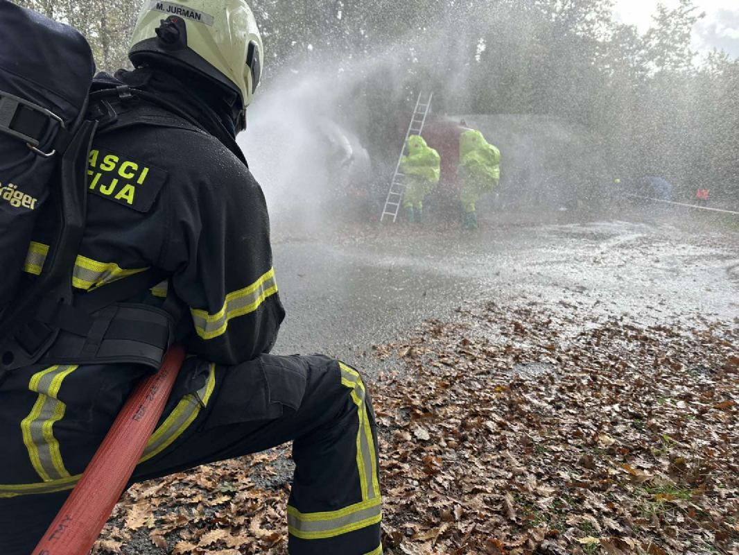 Vježba odgovora na posljedice potresa
