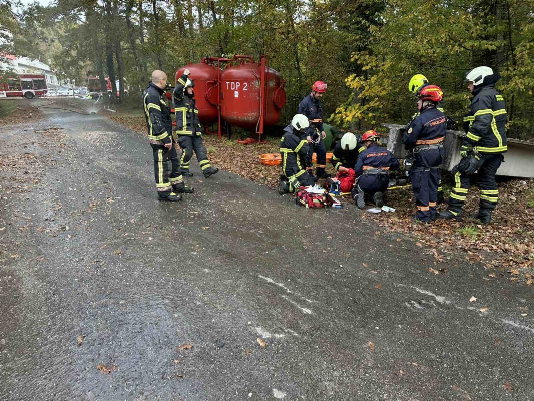 Vježba odgovora na posljedice potresa