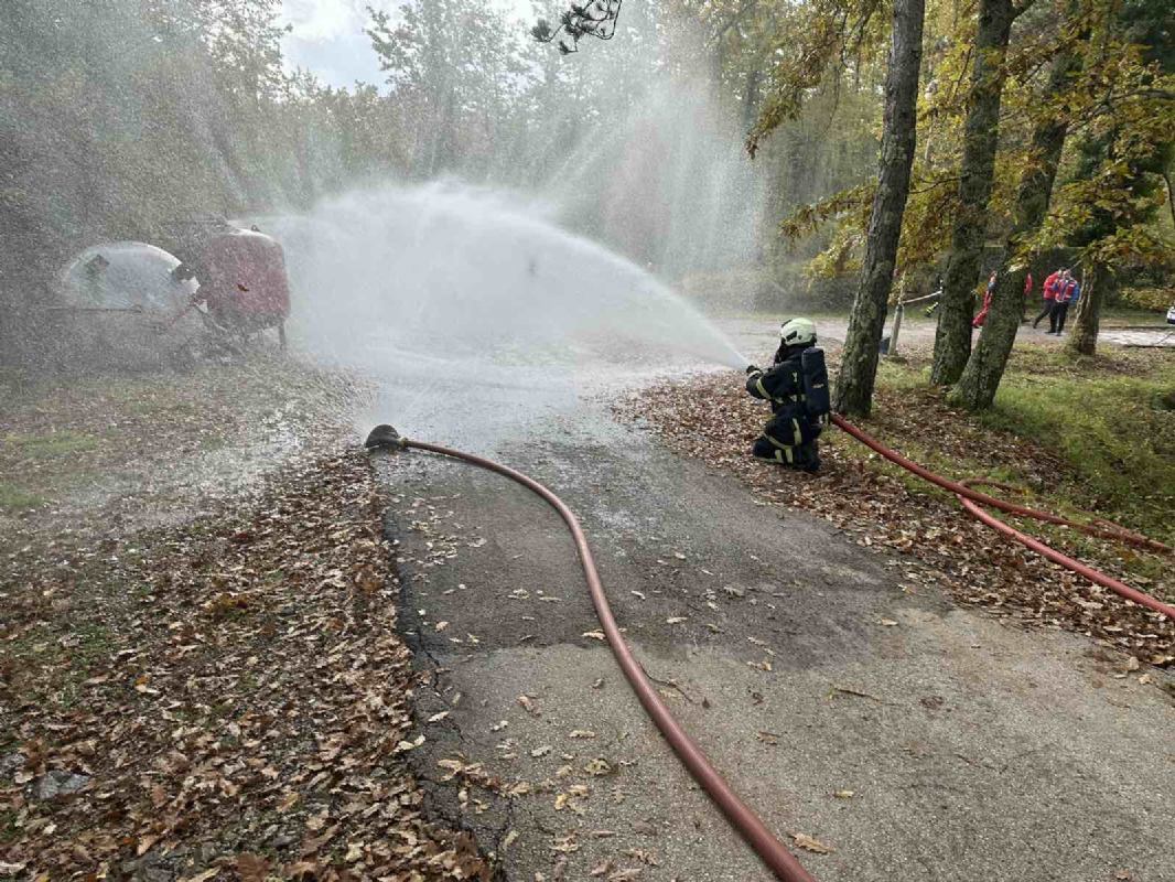 Vježba odgovora na posljedice potresa