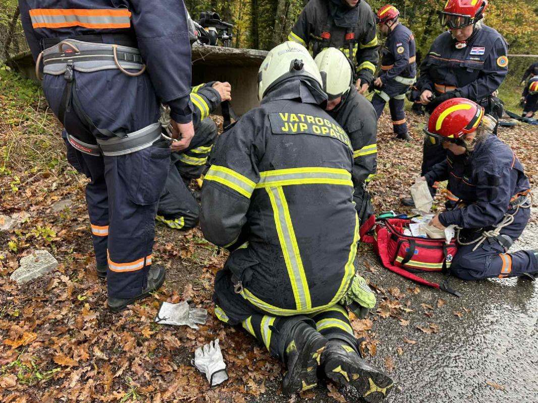Vježba odgovora na posljedice potresa