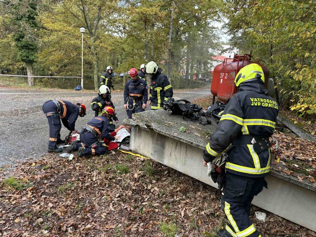 Vježba odgovora na posljedice potresa